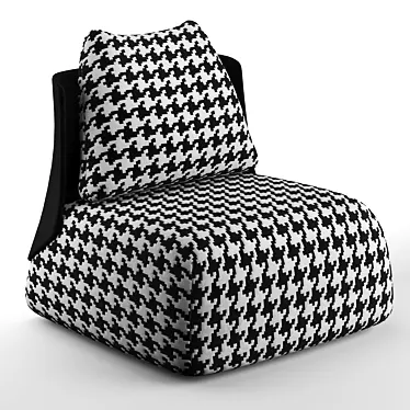 Elegant Arflex Butterfly Chair 3D model image 1 