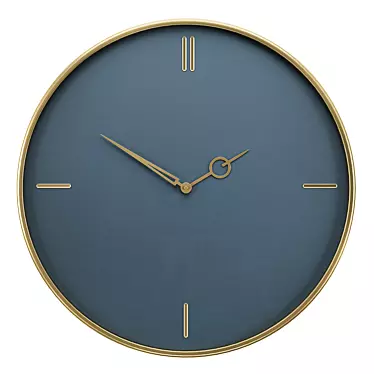 Timeless Elegance: Dantone Home Edward Wall Clock 3D model image 1 