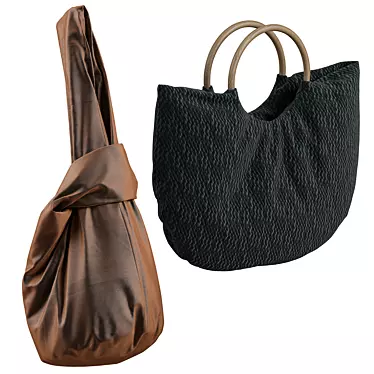 Fashionable Bags 2 3D model image 1 