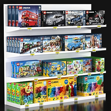 Lego Showcase: 2015 V-ray+Corona, UV Mapped 3D model image 1 