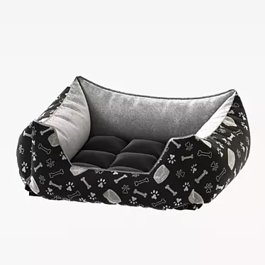 Cozy Pet Bumpers: Ultimate Comfort for Dogs and Cats! 3D model image 1 