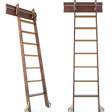 Versatile Folding Ladder 3D model image 1 