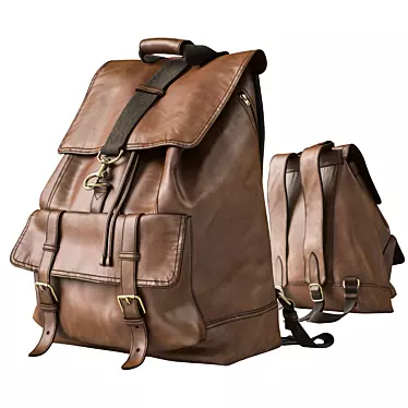 Versatile Travel Backpack 3D model image 1 