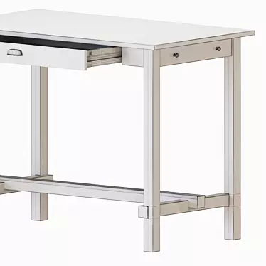 NORDVIKEN Bar Table and Stools Set 3D model image 1 