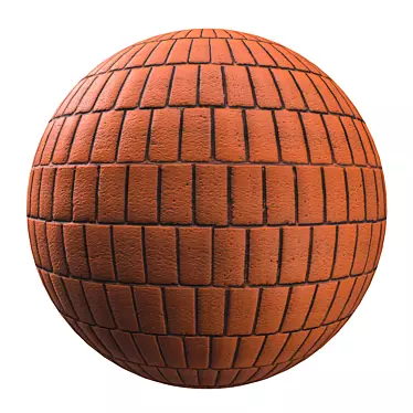 Premium Quality Brick with 4K Texture 3D model image 1 