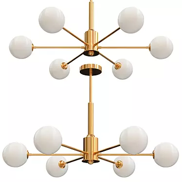 Spherical Illumination: BALLS Lamp 3D model image 1 