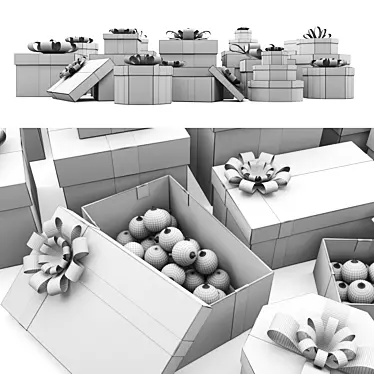 26-Piece Gift Box Set 3D model image 1 