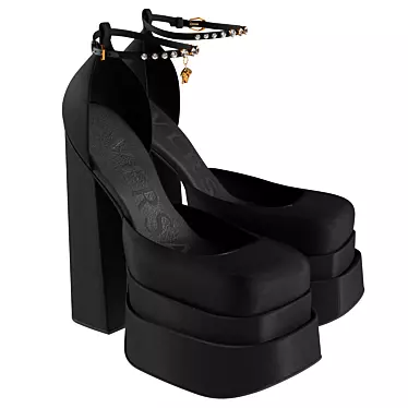 Title: PBR-Optimized Versace Shoes 3D model image 1 