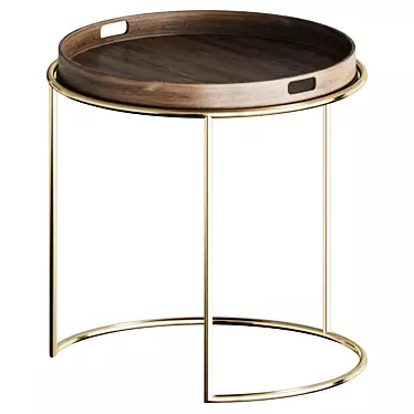 Enza Coffee Table: Modern Elegance 3D model image 1 