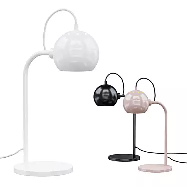 Frandsen Ball Single Table Lamp 3D model image 1 