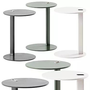 Elegant Calligaris Tender Side Table 3D model image 1 
