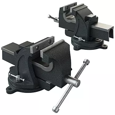 Locksmith Clamp Vise 3D model image 1 