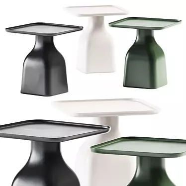 Ervin Minimalist Side Table 3D model image 1 