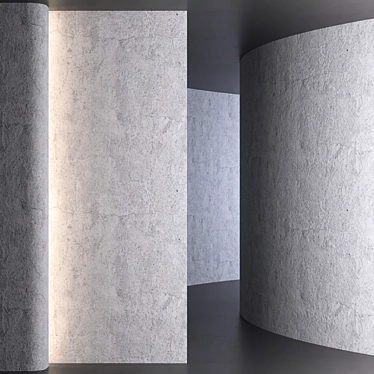 concrete wall - 3D models category