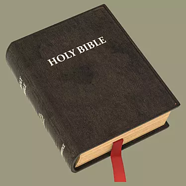 Animated Bible: Enhance Your Spiritual Journey 3D model image 1 