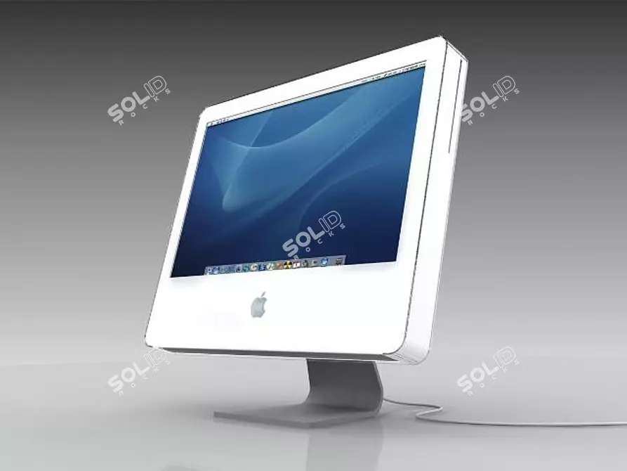 Apple iMac: The Ultimate Performance 3D model image 1