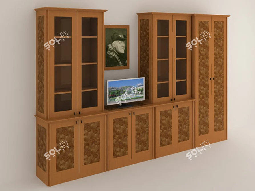 Luxury RAMobili Cabinets 3D model image 1