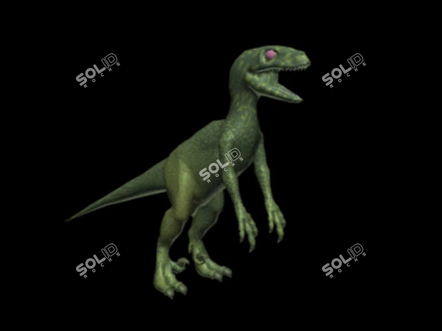 Roaring Rex Dinosaur Toy 3D model image 1