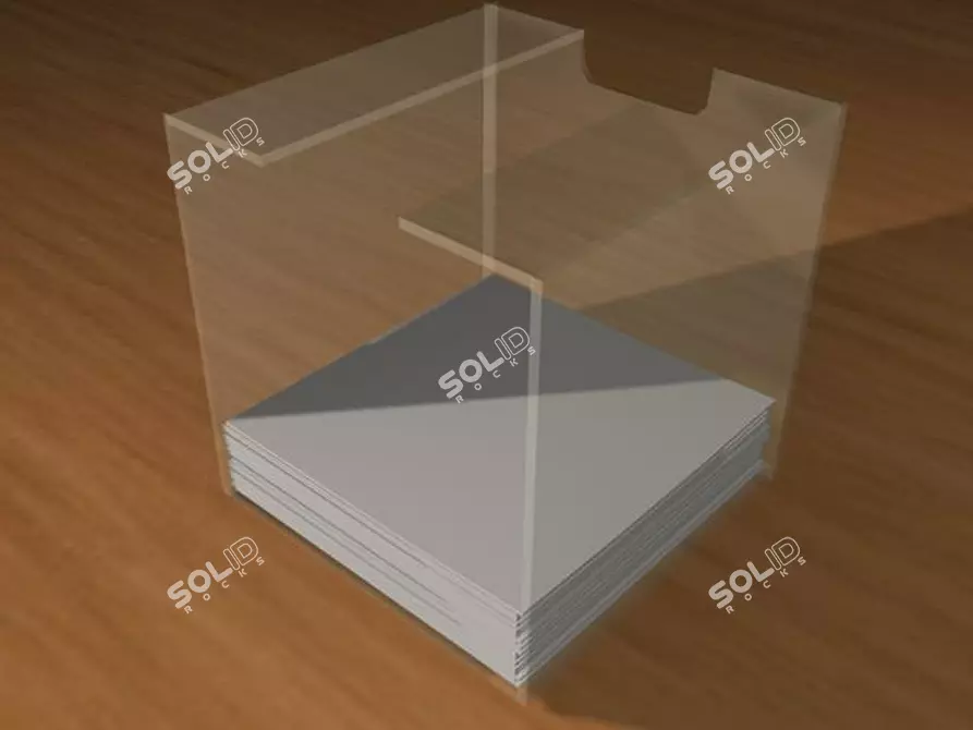 Office Paper Retrieval Tool 3D model image 1