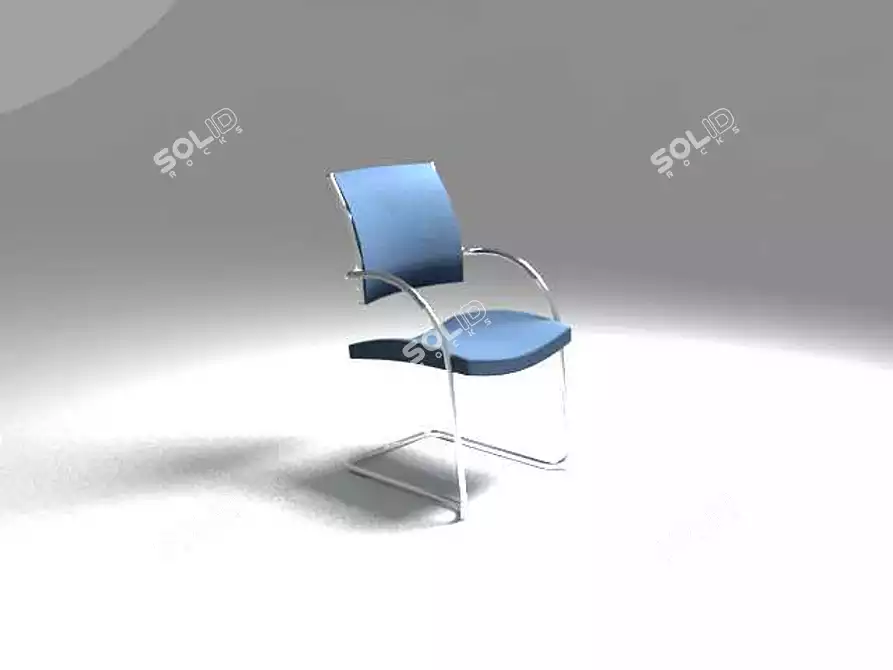 Modern Office Chair 3D model image 1