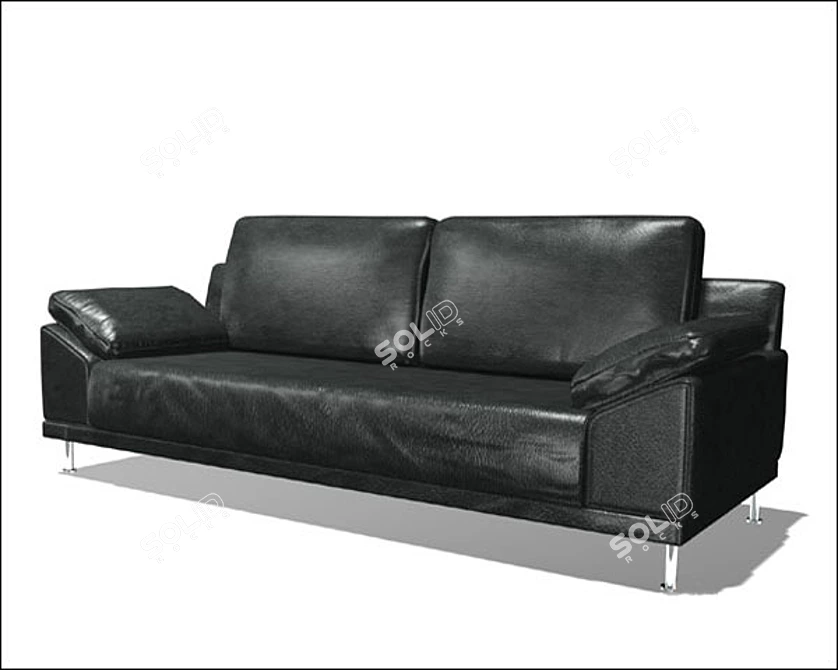 Modern Contemporary Sofa 3D model image 1