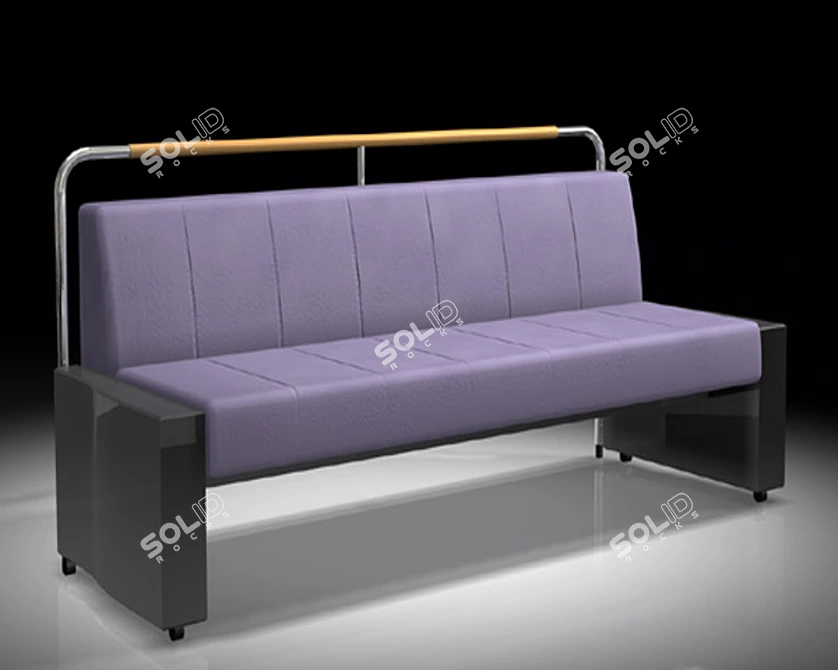 3D Sofa Model 3D model image 1