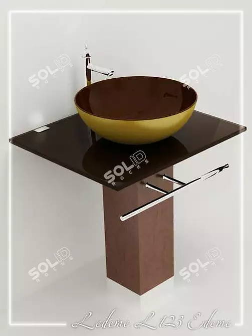 Ledeme Edem L123: Modern Sink for Stylish Homes 3D model image 1