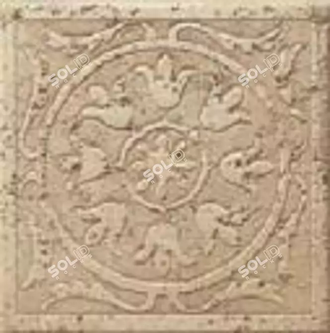 Exquisite Bas-reliefs: Set of 9 3D model image 1