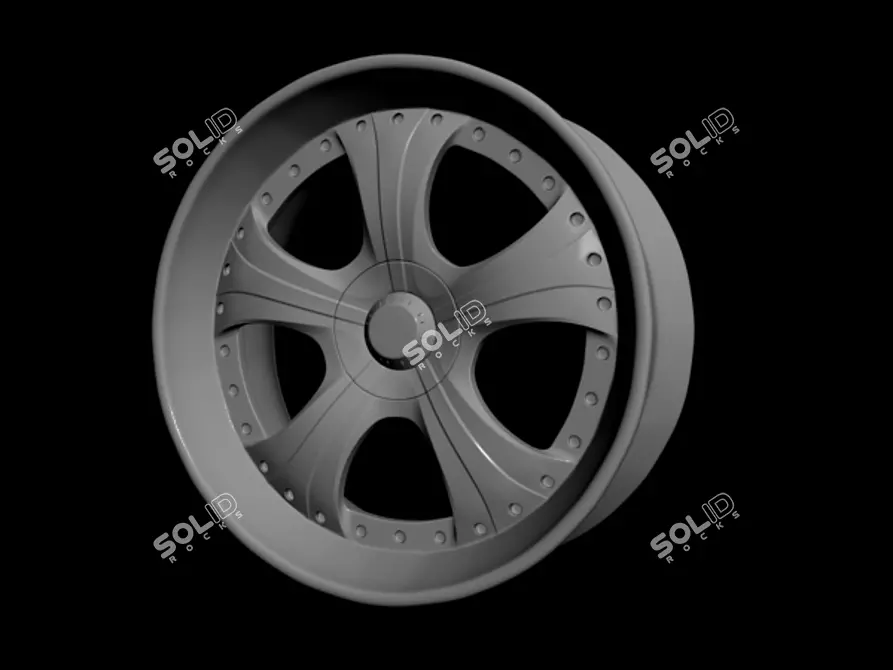 Auto Drive Disc 3D model image 1