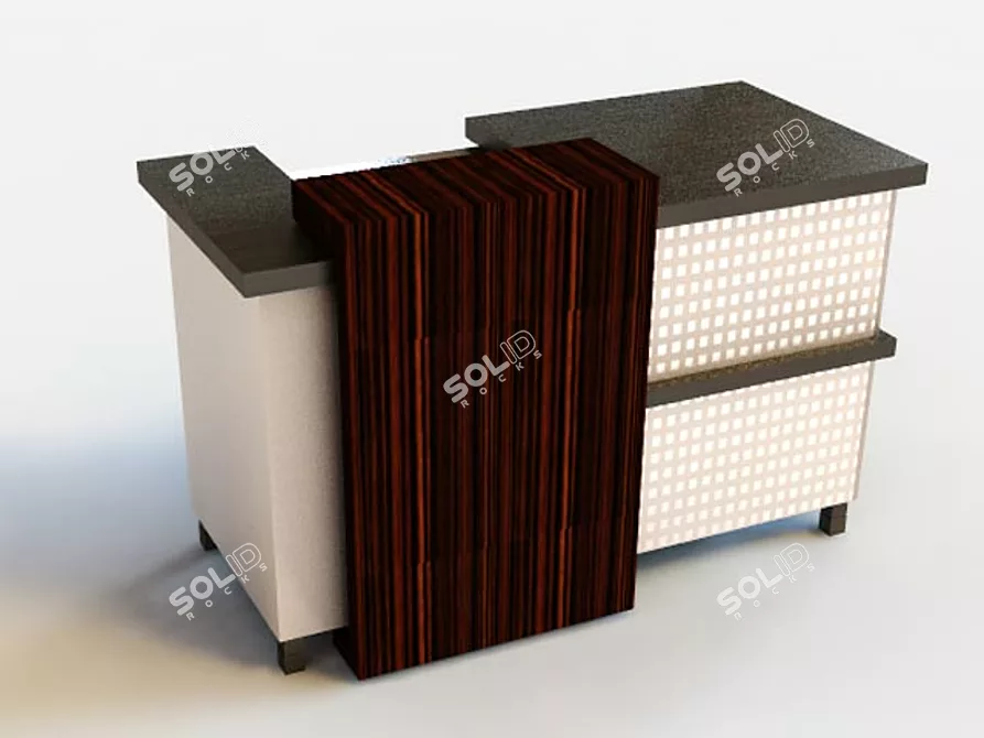 Versatile Computational Tables and Pristine Equipment 3D model image 1