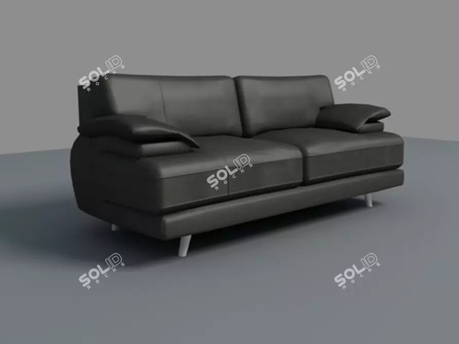 Luxury Nikoletti6 Sofa 3D model image 1