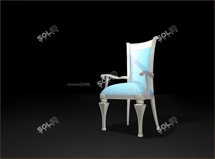 Vintage Chair 3D model image 1