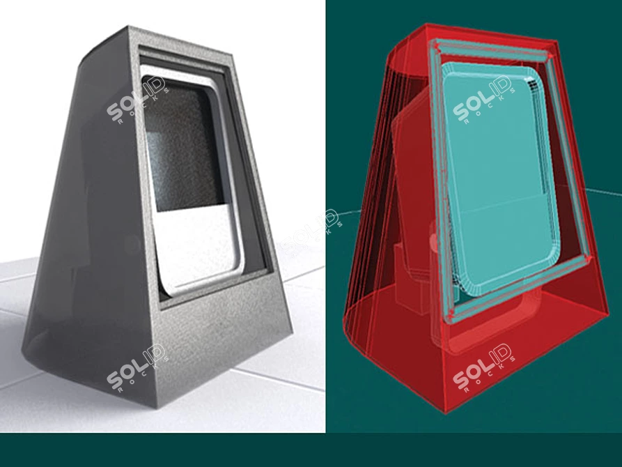 Arch Beam Spotlight: Illuminate with Style 3D model image 1