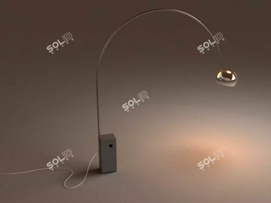 Modern Style Lamp 3D model image 1