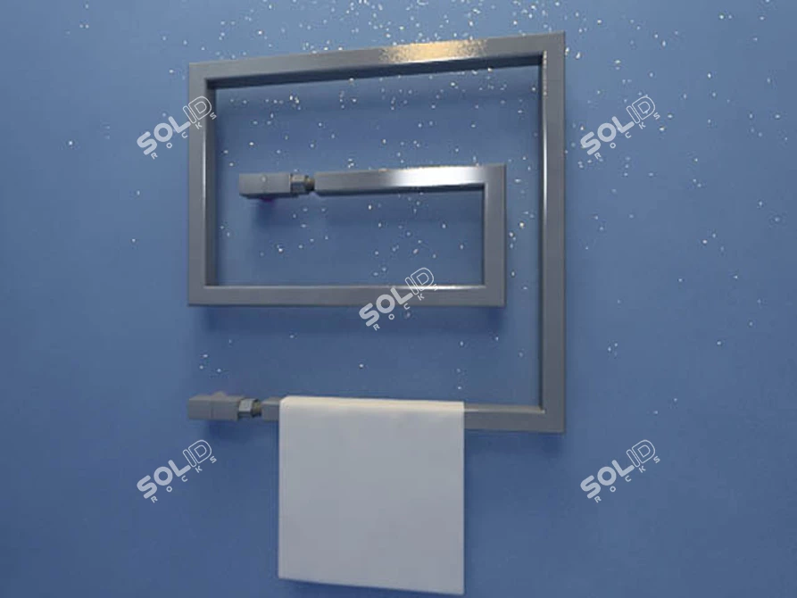 German-Designed Towel Dryer 3D model image 1