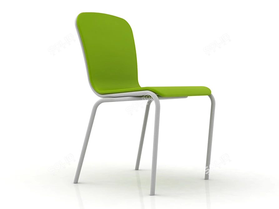 Title: Vesta Coffee Chair 3D model image 1