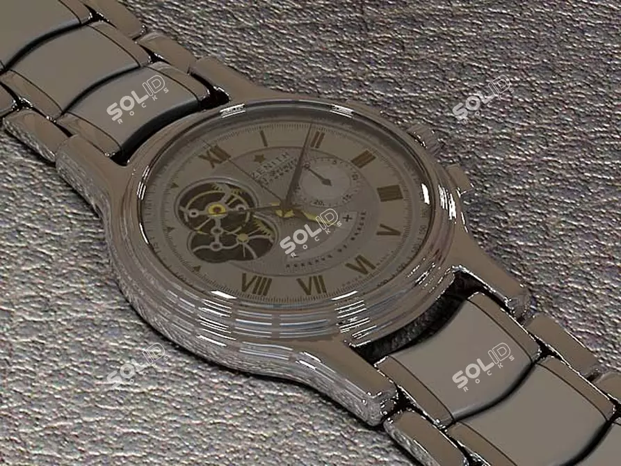 Title: Sleek ZENITH Watches 3D model image 1