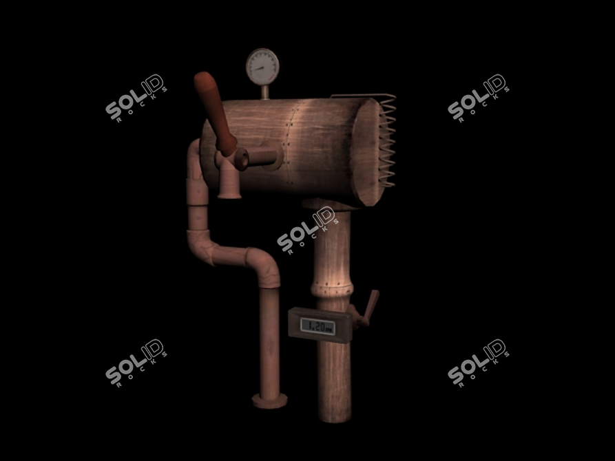 Brewery Botanicals: Decorative Beer Filler 3D model image 1