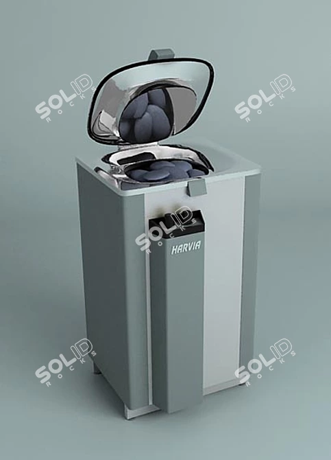 Harvia Symphony AV4 Sauna Heater 3D model image 1