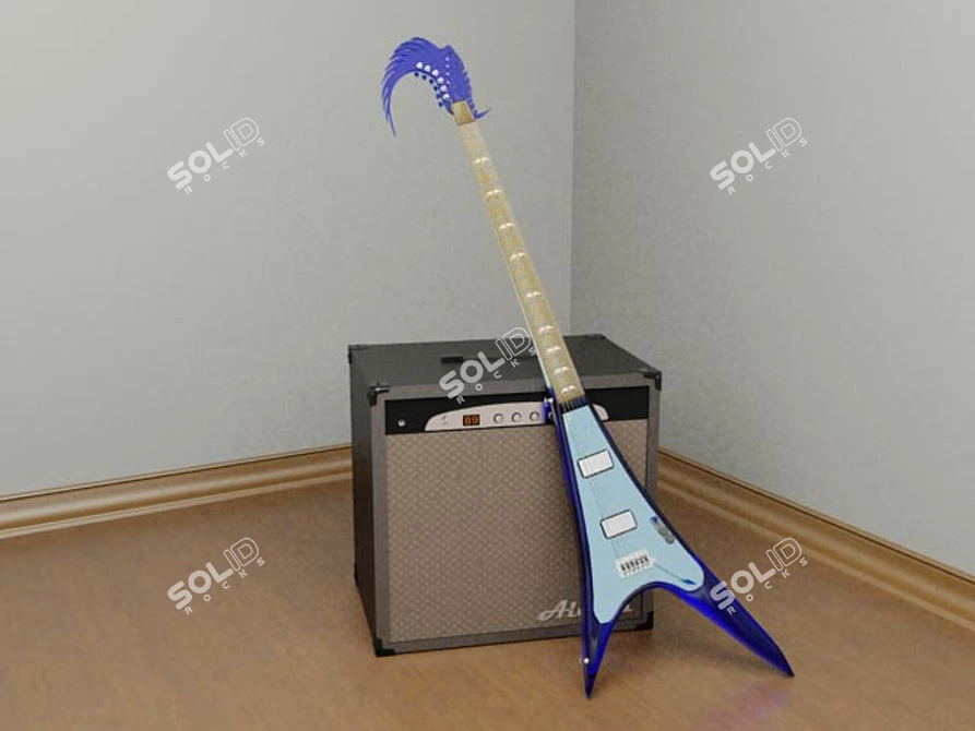 Guitar Powerhouse Combo 3D model image 1