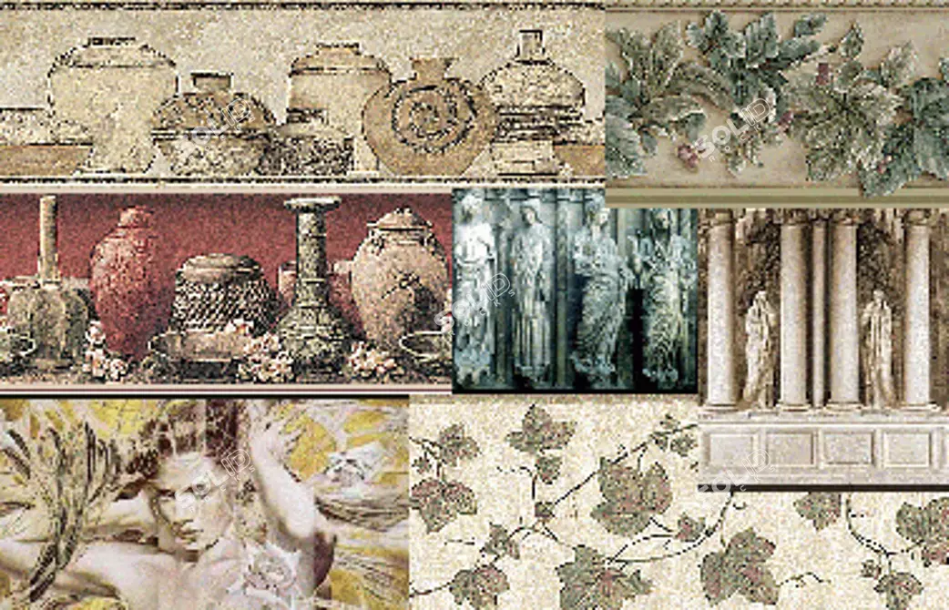 Gorgeous Border Collection! Gif Format 3D model image 1