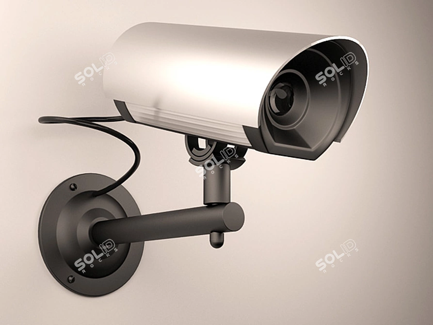 SecureEye: Wireless Surveillance Camera 3D model image 1