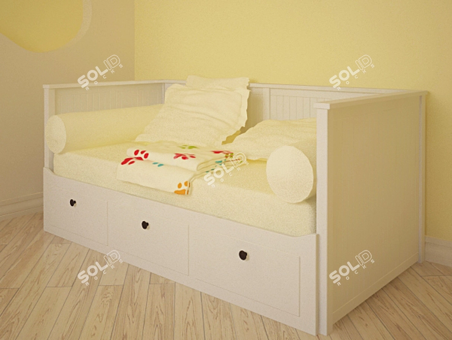 Modern Comfort Sofa 3D model image 1