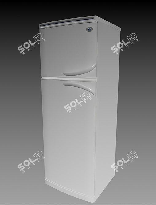 MINSK Refrigerator: Sleek & Efficient 3D model image 1