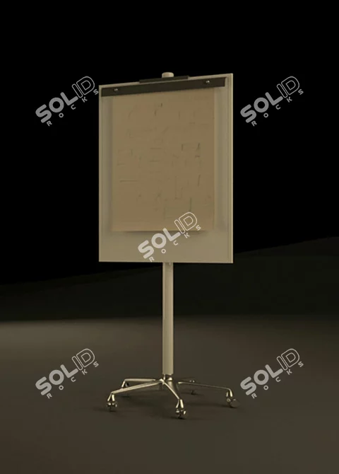 3D Max9 Flipchart: Complete Package by Gerastar 3D model image 1