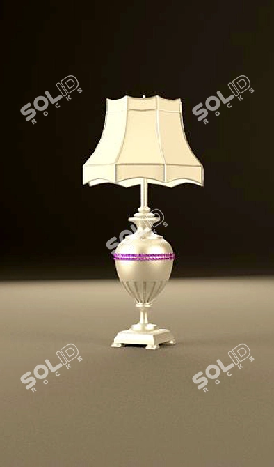  Modern 3D Table Lamp 3D model image 1