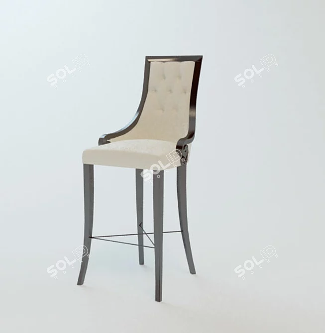 Christopher Gay Bar Stool 3D model image 1