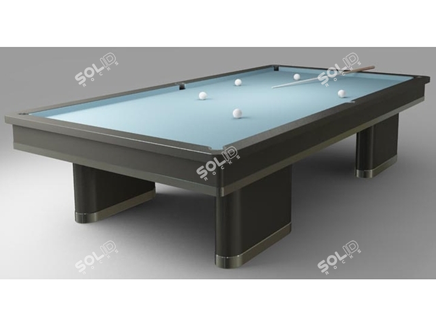 HiTech Billiard Table 3D model image 1