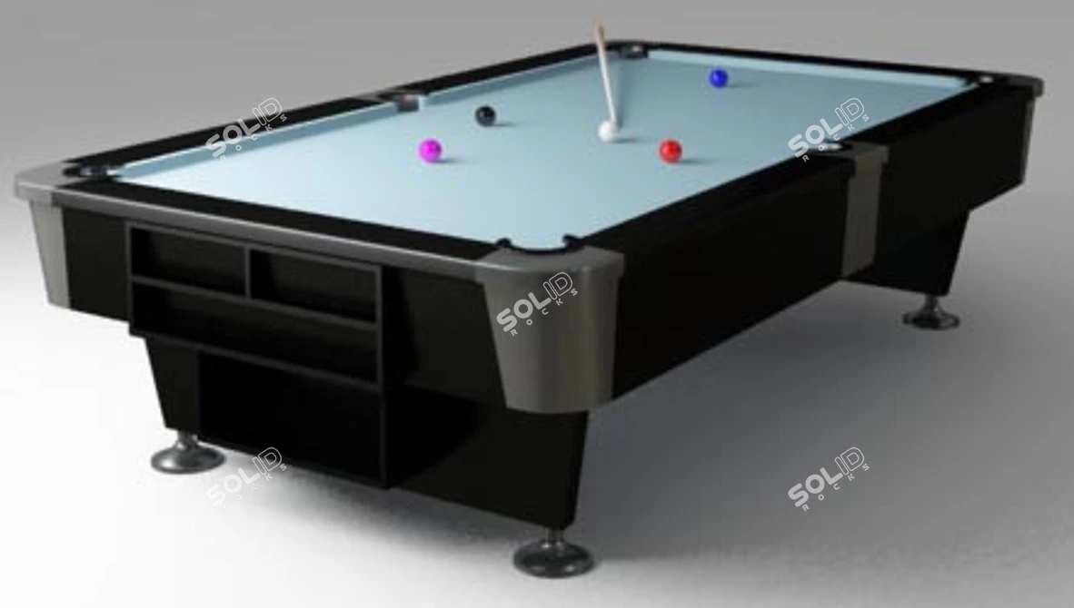 Victory Billiard Table 3D model image 1