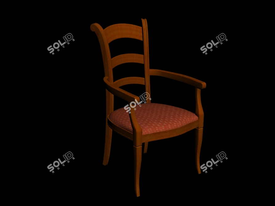 Modern Ergonomic Chair | Rossin&Braggi 3D model image 1